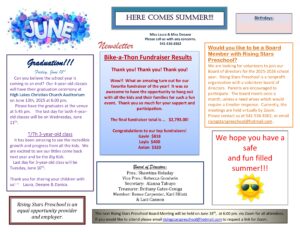 RSP Newsletter
